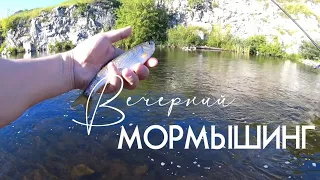 Вечерний мормышинг. Рыбалка на малой реке. Клюет все!