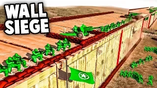 INTENSE WALL SIEGE! Defending Grump's Wall?! (Army Men of War - MOWAS 2 Toy Soldiers Mod)