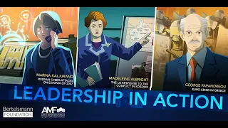Madeleine Albright, George Papandreou, Marina Kaljurand launch Leadership in Action Digital Shorts