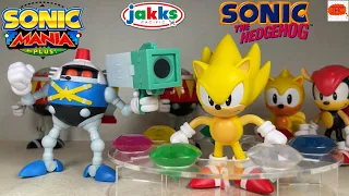 MANIA! Heavy Gunner SUPER SONIC the Hedgehog Jakks Pacific 4 INCH Action Figure Review Accessories