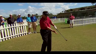 Lee Trevino / Chip & Run Shot Lesson From the Master 👍👍