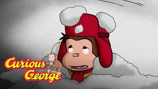 Curious George 🐵 Stuck in the Snow 🐵  Kids Cartoon 🐵  Kids Movies 🐵 Videos for Kids