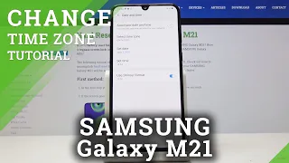 Samsung Galaxy M21 How to Change Date & Time Settings