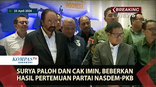 Surya Paloh Dan Cak Imin, Beberkan Hasil Pertemuan Partai Nasdem-PKB