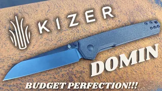 Knife Review of the KIZER DOMIN! (A perfect budget knife)