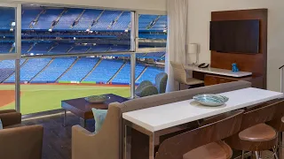 The ONLY Stadium in Baseball with a built-in Hotel