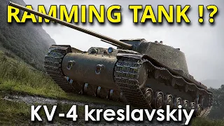 KV-4 kreslavskiy RAMMING TANK?  World of Tanks
