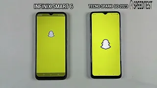 Infinix smart 6 Vs Tecno spark go 2023 Speed test & comparison 2023