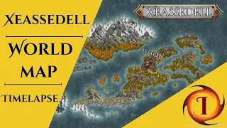 Xeassedell : Inkarnate : World Map : Timelapse