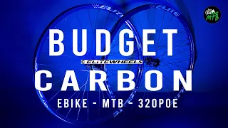 New HIGH POE Carbon MTB | eBike Wheels - EliteWheels Gnar TRAIL 29er Wheelset e-Bike