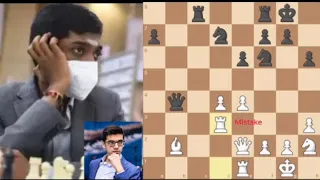 Indian Star Praggnanandhaa Continued His Fine Run || Anish Giri Vs Praggnanandhaa🔥||FTX Crypto Cup