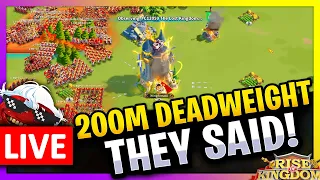 200M Deadweight cleansing "THEY SAID" 🔥 LIVE! 🔴 #C12059 - iKingArmani