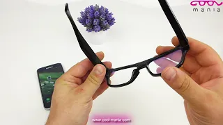 Touch spy glasses with FULL HD camera + Live video + WiFi (www.cool-mania.com)