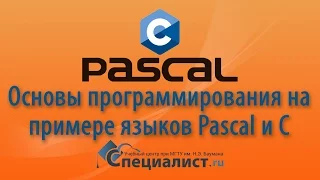 Основы программирования и структура кода на примере языков Pascal и Cи