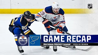 Oilers @ Blues 4/1 | NHL Highlights 2024