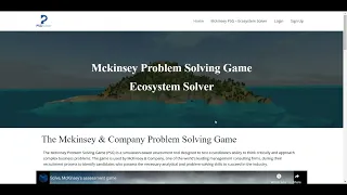 How to use the Mckinsey PSG Ecosystem Solver