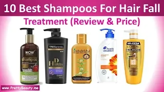 Top 10 Best Anti Hair fall Shampoo ( Review & Price) | India | Pretty Beauty