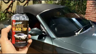 Testing the FOREVER BLACK BLACK-TOP on my BMW Z4 ~ Car wash