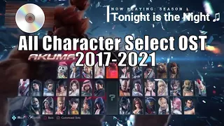 Tekken 7 - Character Select Music 2017-2022
