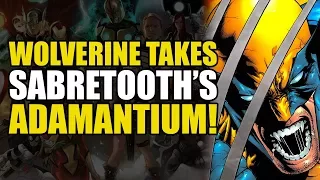 Wolverine Takes Sabretooth's Adamantium!
