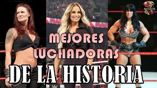 Las 25 MEJORES LUCHADORAS de la HISTORIA de WWE | Somos Wrestling