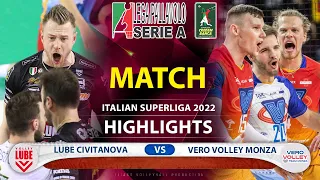 Cucine Lube Civitanova vs Vero Volley Monza - Highlights - Italian Superliga 2022