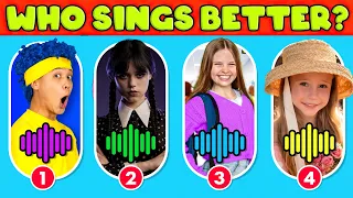 Can You Guess Who Sings Better?Lay Lay,Kinigra Deon,Ferran,Salish Matter,Skibidi toilet,MrBeast,