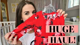 HUGE BABY GIRL SPRING & SUMMER HAUL!