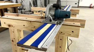 How To Make A Cheap Track Saw Easy DIY