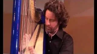 Jakez Francois plays jazz harp - Georgia on my Mind