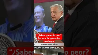 AMLO reprocha que Fox esté en contra de las pensiones para adultos mayores #noticiasmilenio