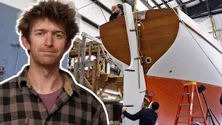 Finishing the Rudder and Skylight Hatch (& open house)