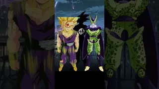 Who is strongest || Gohan vs cell #trending #dbs #dbz #gohan #cell