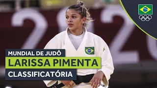 MUNDIAL DE JUDÔ ABU DHABI 2024 - Larissa Pimenta vence por ippon e avança às oitavas