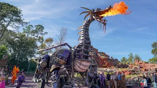 Maleficent Dragon Float Returns to Festival of Fantasy Parade!! Magic Kingdom 2019