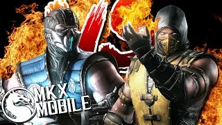 САБ-ЗИРО ВЕЛИКИЙ МАСТЕР VS СКОРПИОН ИНФЕРНО • Mortal Kombat X Mobile
