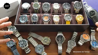 Mi Colección de Relojes Seiko  2021 - Mecanismo de Tiempo (SOTC) 4K