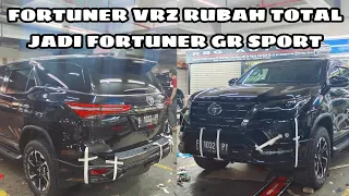 MIDIF FORTUNER VRZ 2017 RUBAH TOTAL JADI TAMPILAN FORTUNER GR 2022 | MOBIL LAMA RASA BARU