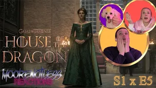 Game of Thrones | House of Dragon Reaction [S1 x E5] *FIRST TIME WATCHING* | FEAST OF DEATH