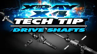 XRAY X4 - Tech Tip - Drive Shafts