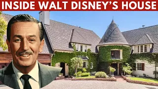 Walt Disney House Storybook Mansion | INSIDE Walt Disney’s Home Tour in Los Feliz | Interior Design
