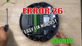 FIXED! Roomba Error 26, $0, No Parts Required