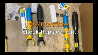 C6 Corvette Shock Installation