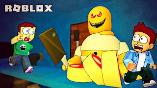 Roblox Escape The Butcher Shop - Scary Obby | Shiva and Kanzo Gameplay