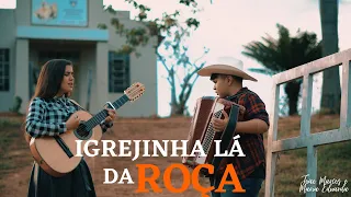 Igrejinha lá da roça. JOÃO MARCOS E MARIA EDUARDA.