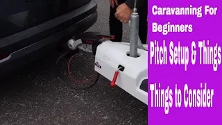 Caravan Pitch Setup & Things to Consider