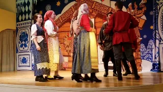 Молодёжный фольклорный театр "Вечёра" - фрагмент нижегородского гуляния