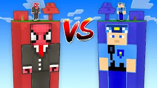 FERİTED KULE VS KEREM KOMİSER KULE - Minecraft