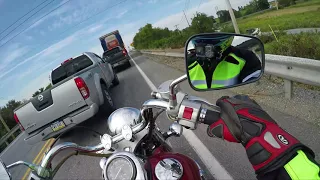 Is the Vulcan 800 Big enough for a Man(Highway Run)