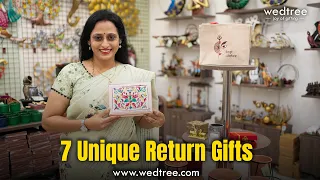 7 Unique Return Gifts | Wedtree | 27 April 2024